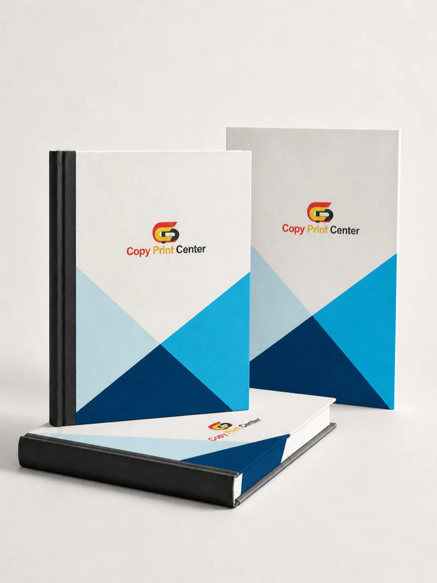Abschlussarbeit mit stabiler Hardcover-Bindung